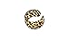 Global Huntress Alluring Natural Leopard Print Acrylic Bangle Cuff Bracelet
