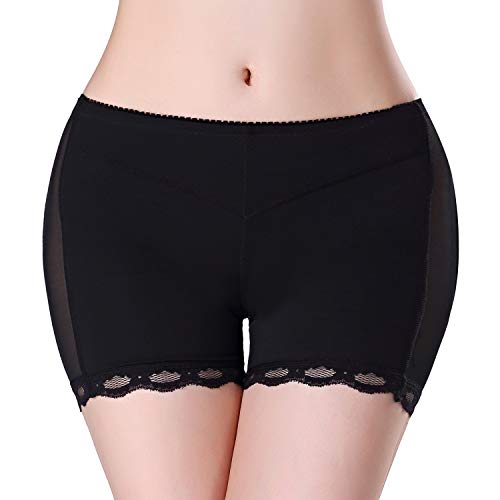 Women's Sexy Butt Lifter Panties-Seamless Enhancer Underwear Girdle Booty Lace Shapewear Body Shaper Tummy Control Boy Shorts - Thumbnail 3