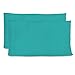 Cosy House Collection Luxury Cooling Rayon Derived from Bamboo Blend Ultra Soft Pillow Cases - Cooling & Breathable - Set of 2 Pillowcases with Envelope Closure (Standard, Turquoise)