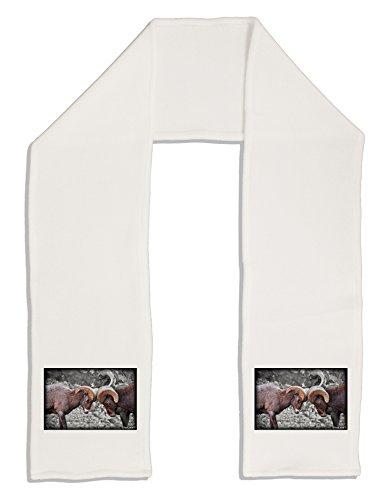 TooLoud CO Bighorn Head Butt Desaturated Adult Fleece 64" Scarf