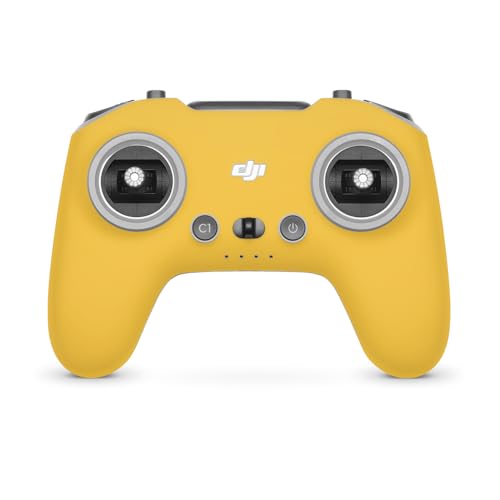 Remote Skin Compatible with DJI FPV Remote Controller 3 - Solid Marigold - Prem…