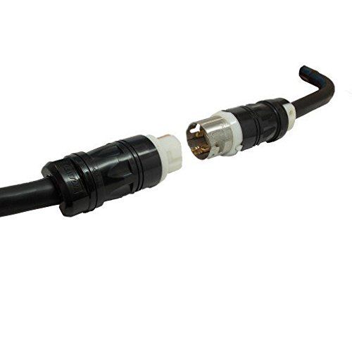 Power Assemblies Spider Box TwistLock Generator Power Extension Cord, 50 Amp, 125/250VAC, SOOW