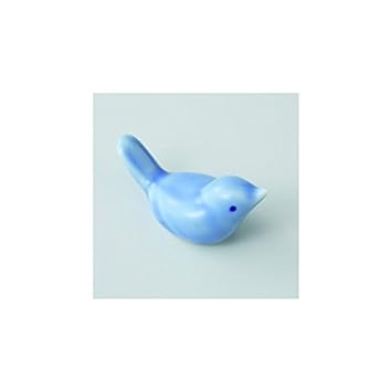 Japonais Porcelaine Hasami Ware Lot De 5 Petit Oiseau Bleu