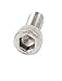 uxcell 1mm Pitch M6x20mm Stainless Steel Hex Key Socket Head Cap Screws 30pcs