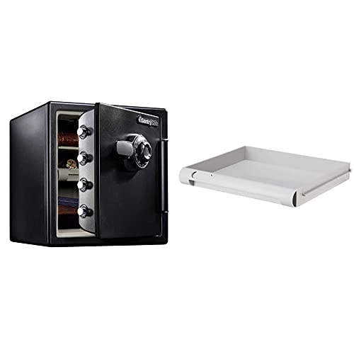 SentrySafe SFW123CU Fireproof Waterproof Safe with Dial Combination, 1.