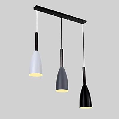 1 3 Lights Simple Adjustable Mini Pendant Light Fixtures Painted