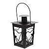 VOSAREA Decoratieve Kaars Lantaarn Iron Art Thee Licht Kaars Houder Retro Opknoping Kandelaar Stand Voor Bruiloft…