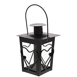 VOSAREA Decoratieve Kaars Lantaarn Iron Art Thee Licht Kaars Houder Retro Opknoping Kandelaar Stand Voor Bruiloft…