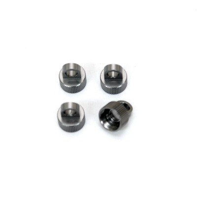 ST Racing Concepts STA80035GM Aluminum Shock Caps for The Axial Wraith Gun Metal (4-Pieces)