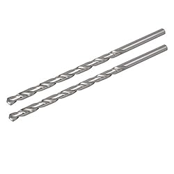 uxcell 10mm Dia 250mm Long HSS Straight Round Shank