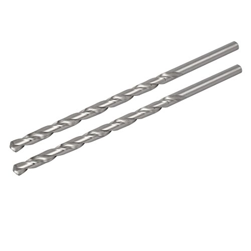 uxcell 10mm Dia 250mm Long HSS Straight Round Shank