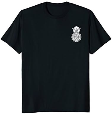 Mens Air Force Security Forces Defender Badge Military Shirt 3XL Black