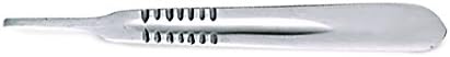 Von Klaus Scaple Handle #4, German, Stainless Steel, 5 3/8", Each