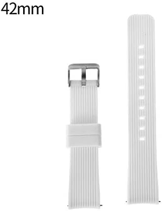 zijianZZJ Best Watchband, New Watchband Silicone Striped Rubber Replacement Wrist Bracelet Band Strap 42mm 46mm Version for Samsung Galaxy Smart Watch SM-R800 SM-R810