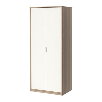 Ikea Askvoll Wardrobe 80x52x189 Cm Amazon Co Uk Kitchen Home