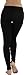 ToBeInStyle Women's Full Length Cotton Leggings - Black - M