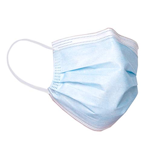 [500Pack] Liberty Masks Made in USA 3 Ply Disposable Face Masks