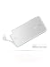 Luxtude PowerEasy 5000mAh Ultra Slim Power Bank for iPhone, Apple Certified Portable Charger with Built in Lightning Cable, Fast Charging External Battery Pack for iPhone11/XS/XR/X/8/8P/7/6/6S