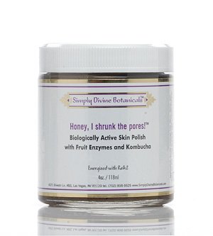 Honey I Shrunk the Pores! Skin Polish 4 oz by Simply Divine Botanicals