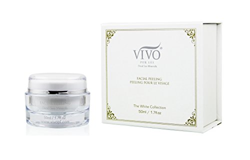 Vivo Per Lei Facial Peeling Gel, Gets Rid of Dead Cells and Dirt Instead of Your Skin, 1.7 Fl. Oz. (Pack of 3)