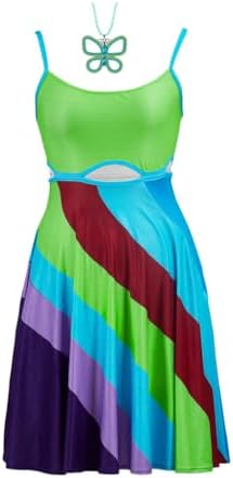 jenna rink party dress Jenna Rink Inspired Dress: Multi-Colored 13 Going on 30 Outfit