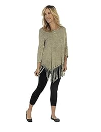 JESS & Jane Mineral de la dama Algodón lavado Legging Capri