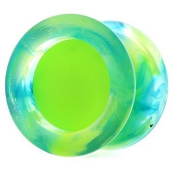 Replay Pro Neon Green Aurora Marble Yo Yo From The YOYOFACTORY Gentry Stein Edition