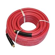 Interstate Pneumatics HA48-100E Red Rhino Rubber Hose 1/2 Inch x 100 Feet 300 PSI 4:1 Safety Factor