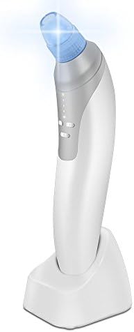 Electric Blackhead Remover,Pore Vacuum Extraction Device,Pimple Extractor,Facial Pore Cleanser,Vacuum Suction Microdermabrasion Comedone Machine Especially for Acne,Fett with 4pcs Probes Nose Tool