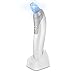 Electric Blackhead Remover,Pore Vacuum Extraction Device,Pimple Extractor,Facial Pore Cleanser,Vacuum Suction Microdermabrasion Comedone Machine Especially for Acne,Fett with 4pcs Probes Nose Tool
