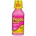 Pepto Bismol Liquid for Nausea, Heartburn, Indigestion, Upset Stomach, and Diarrhea - Fast Relief for 5 Symptoms, Original Flavor, 8 oz