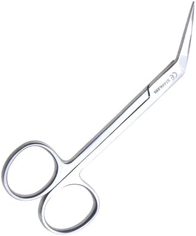 Wittex Germany Nail Scissors Durocut Angled 4.33" Total Length