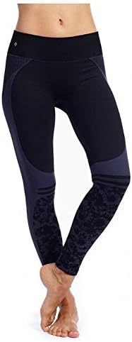 Nux Active Flower Legging Charcoal Black