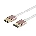 CableCreation Ultra Thin HDMI Cable Male to Male, 10ft HDMI 2.0 High-Speed Slim Low Profile Cable, Support 3D, 4K@60Hz, Audio Return Channel(ARC), Latest Version for PS4, X-Box etc, Braided, 3M