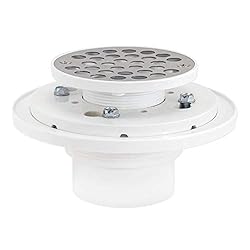 EZ-FLO 2 Inch x 3 Inch PVC Low Profile Floor and