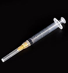 2.5ml Luer lock Syringe with diameter 25G Long