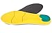 Orthotic Plantar Fasciitis Memory Foam Comfort Elevator Shoe Insole 1/2 Inch Height Increase (Yellow) Excellent Shock Absorption and Cushioning Best Insoles for Men n Women for Everyday Use -Large