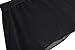STELLE Girls/Womens Chiffon Ballet Wrap Skirt for Dance, Pull On (Black, Kid-S)