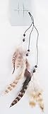 New Brown Feather Hippie Hair Extension Headband