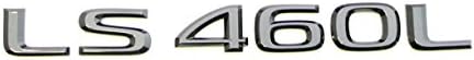 2013-2017 LEXUS LS460L BLACK PEARL PLATED REAR EMBLEM LETTERS ONLY