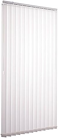 Ventanara vertical blind, 89 mm, complete kit with mounting materials-, White, 150x180 cm (Breite X Höhe)