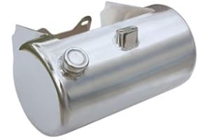 ULTIMA OIL TANK 3.5 QUART ROUND RAW FINISH SIDE FILL TWIN CAM SOFTAIL 2000+ FOR HARLEY (C01009529)