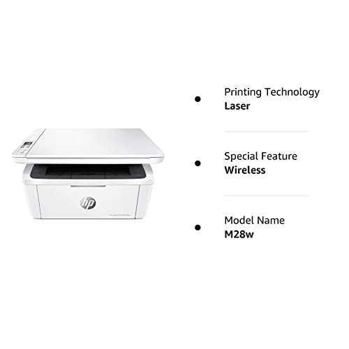 HP Laserjet Pro M28w MultiFunction Wireless Monochrome Printer, Copy