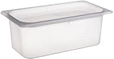 San Jamar MP13 Mod Pan, 1/3 Food Pan with Lid, 4 Quart, 5 1/2