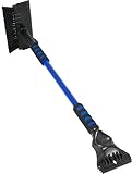 Hopkins 14015 SubZero 54" Avalanche Snowbroom with Pivoting Brush Head and Squeegee
