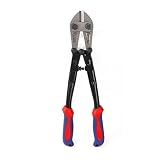 WORKPRO W017004A Bolt Cutter, Bi-Material Handle with Soft Rubber Grip, 14", Chrome Molybdenum Steel Blade