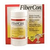 Fibercon Fiber Therapy For Regularity with Calcium Polycarbophil Bulk-Forming Laxative 90-Count Caplets