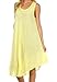 Sakkas 1051 Everyday Essentials Caftan Dress/Cover Up - Yellow - One Size