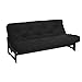 Mozaic Futon Mattress, Full, Black