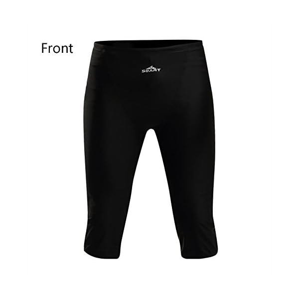 Sbart-Men-Tight-Swim-Shorts-for-Diving-and-Swimming-Nylon-and-Spandex-Black